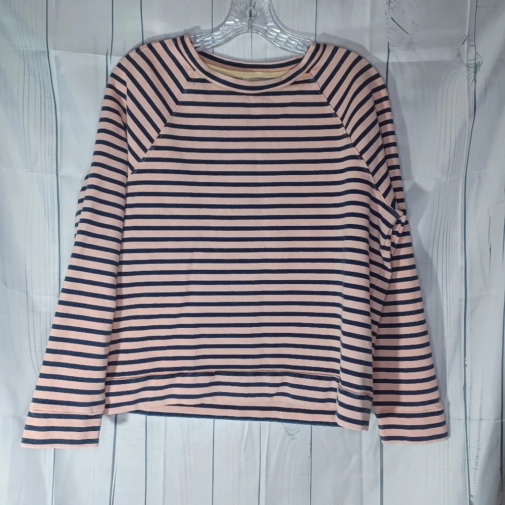 Lou & Grey Pink and Black Striped Top